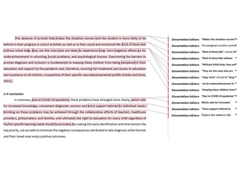 Stylistic Editing Document